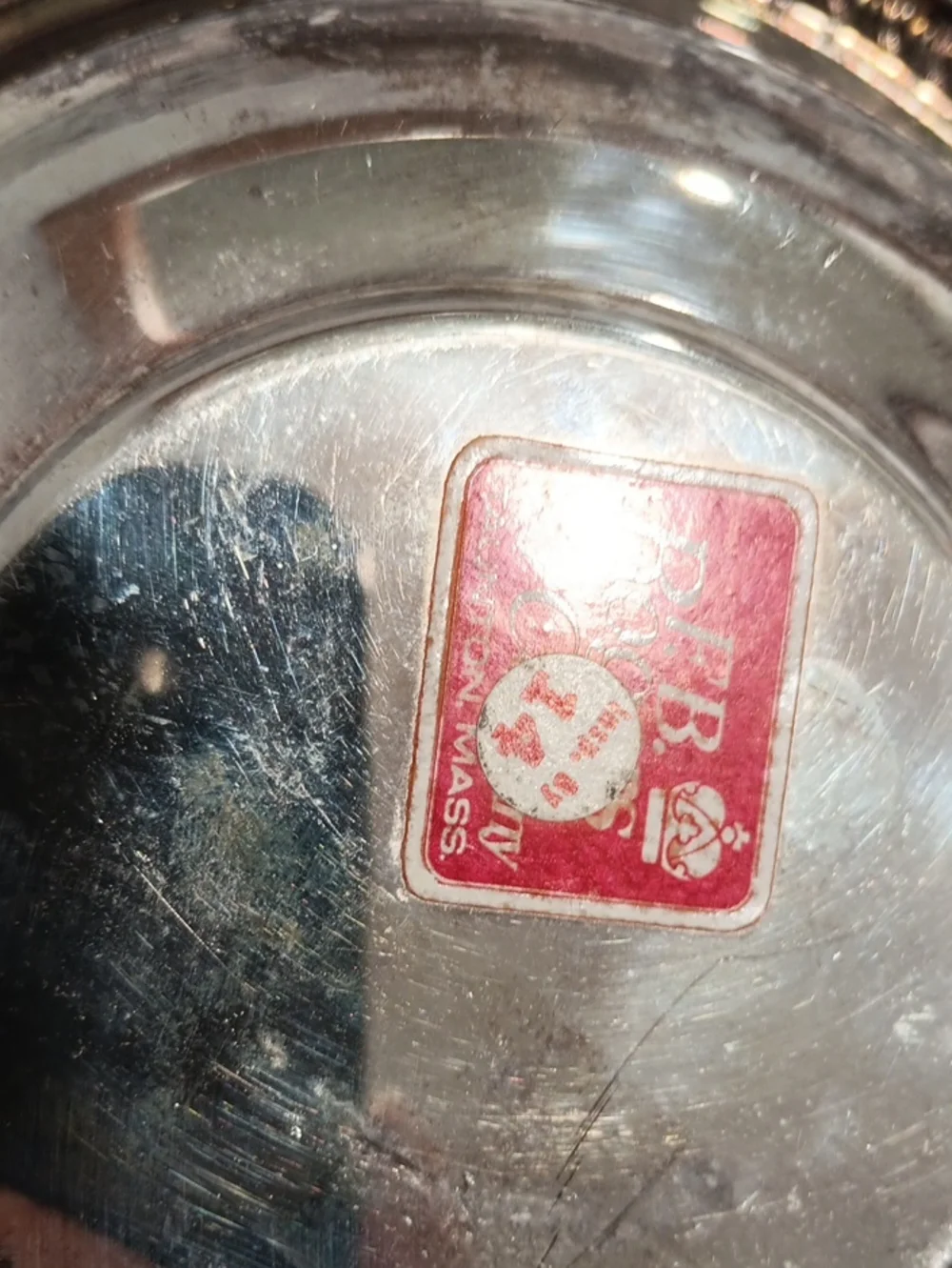 Classic Vintage F.B. Rogers 6.5 In. silverplate Bowl
